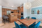 Fully Equipped Gourmet Kitchen Has Breakfast Nook With Seating For Four